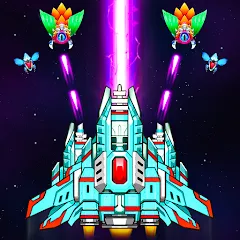 Скачать Galaxy Attack - Alien Shooter MOD APK — Много денег и кристаллов