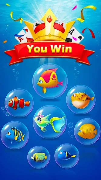 Solitaire Fish — скриншот 4