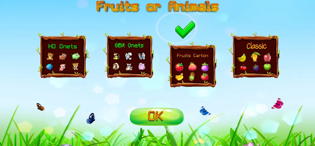 Link fruits - fruit match pair — скриншот 2