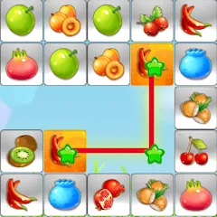 Скачать Link fruits - fruit match pair — MOD Много денег