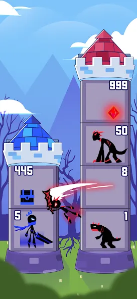 Hero Castle War: Tower Attack — скриншот 1 Hero Castle War: Tower Attack — скриншот 1