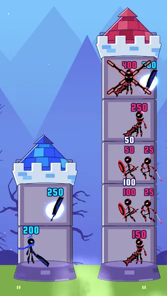 Hero Castle War: Tower Attack — скриншот 2 Hero Castle War: Tower Attack — скриншот 2