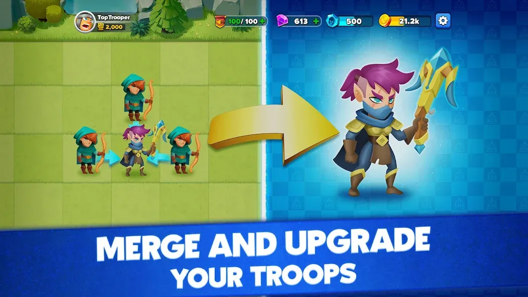 Top Troops: Adventure RPG — скриншот 1