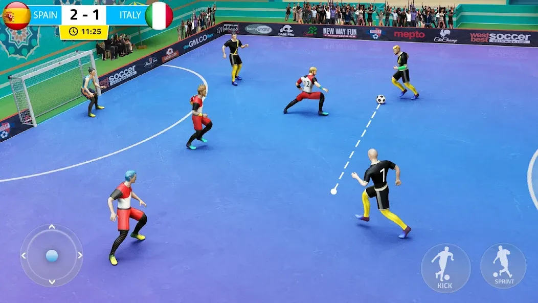 Indoor Futsal: Football Games — скриншот 1