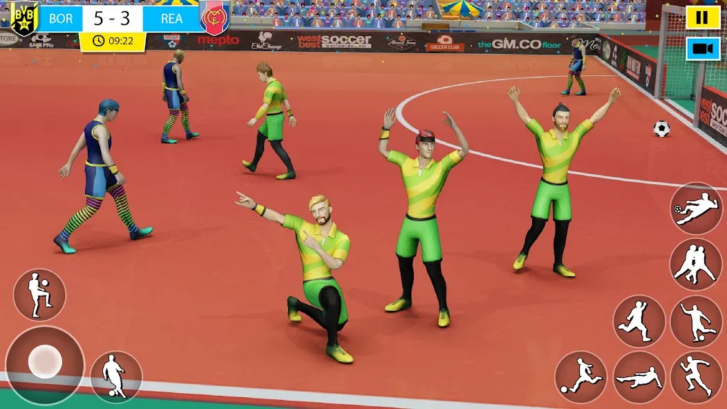 Indoor Futsal: Football Games — скриншот 2