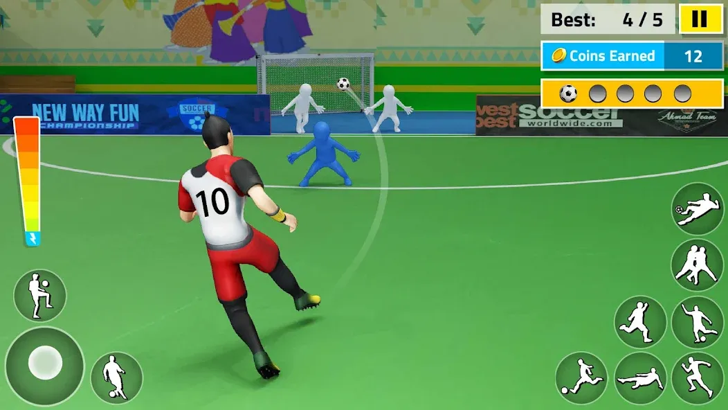 Indoor Futsal: Football Games — скриншот 4