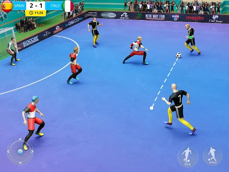 Indoor Futsal: Football Games — скриншот 5