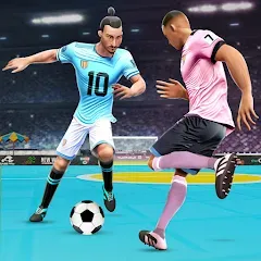 Скачать Indoor Futsal: Football Games — MOD APK Все разблокировано