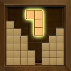 Скачать Wooden Cube Block Puzzle — МОД Много денег