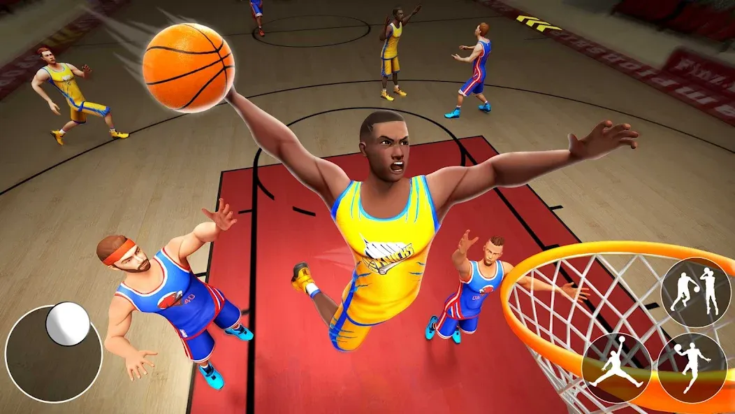 Dunk Smash: Basketball Games — скриншот 1