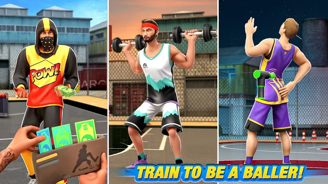 Dunk Smash: Basketball Games — скриншот 2