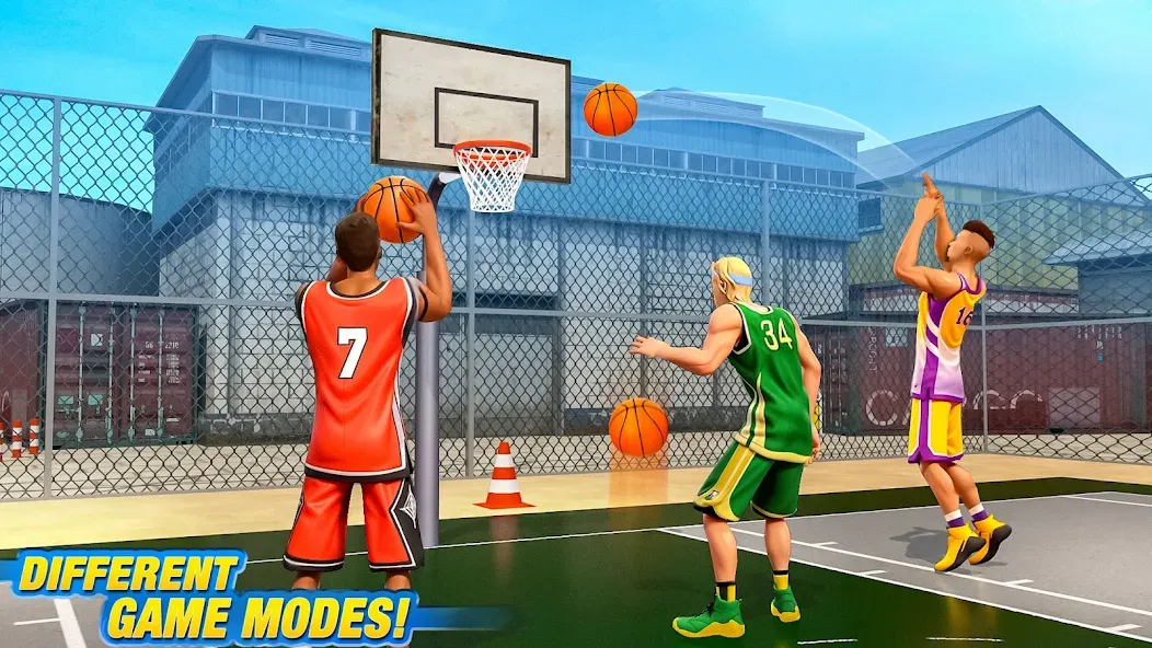 Dunk Smash: Basketball Games — скриншот 3