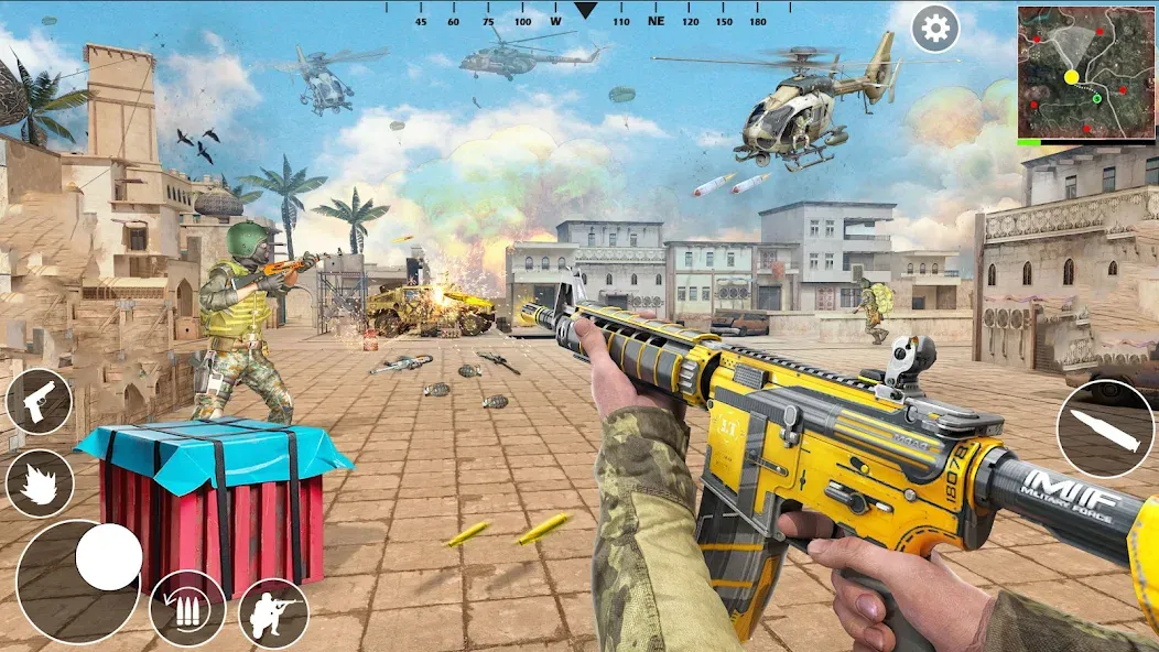 War Zone: Gun Shooting Games — скриншот 1