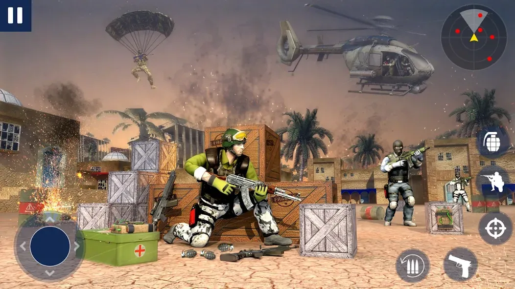 War Zone: Gun Shooting Games — скриншот 2