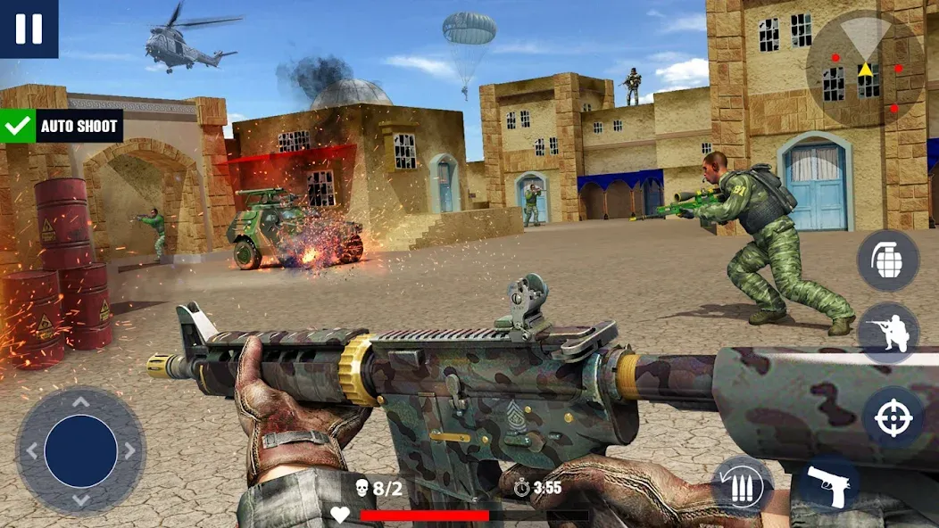 War Zone: Gun Shooting Games — скриншот 3