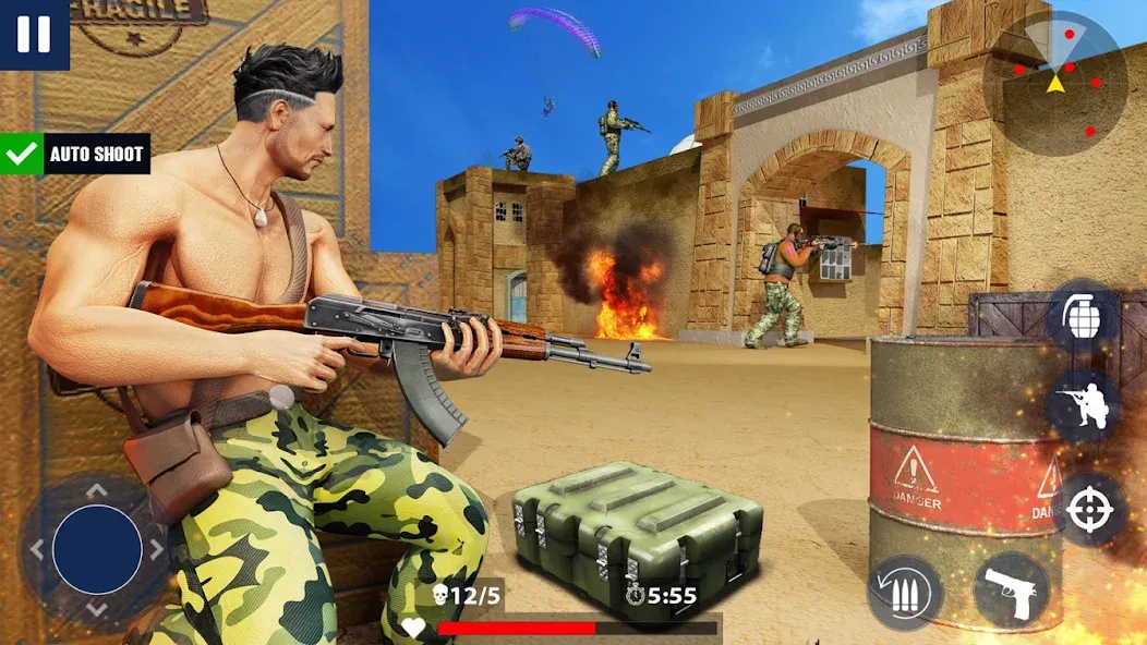War Zone: Gun Shooting Games — скриншот 4