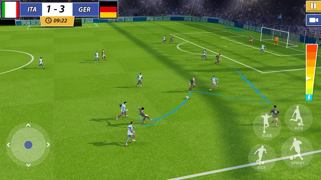 Soccer Star: Soccer Kicks Game — скриншот 1