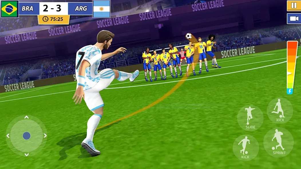 Soccer Star: Soccer Kicks Game — скриншот 3