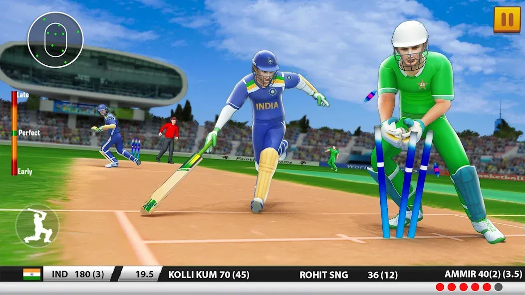 World Cricket Games :T20 Cup — скриншот 1 World Cricket Games :T20 Cup — скриншот 1