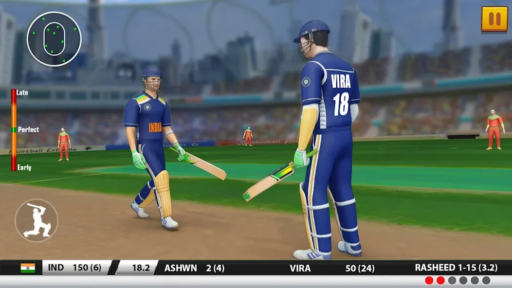 World Cricket Games :T20 Cup — скриншот 4 World Cricket Games :T20 Cup — скриншот 4