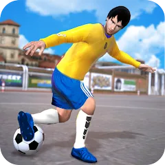 Взломанная Street Football Kick Games на Андроид — Много денег