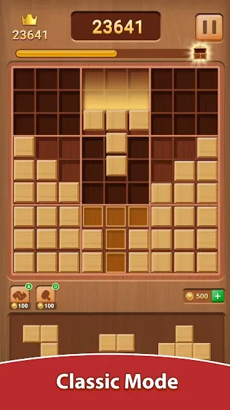 Wood Block Puzzle — скриншот 1