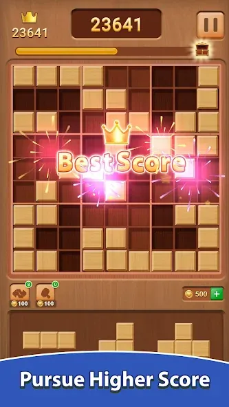 Wood Block Puzzle — скриншот 3