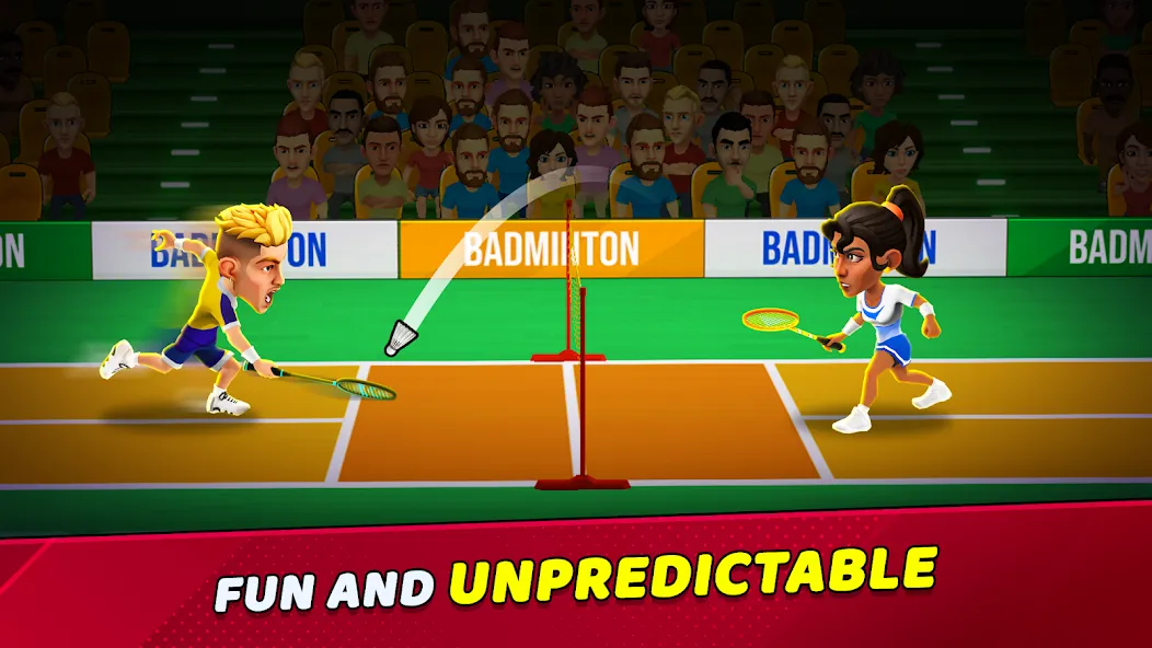 Badminton Clash 3D — скриншот 2