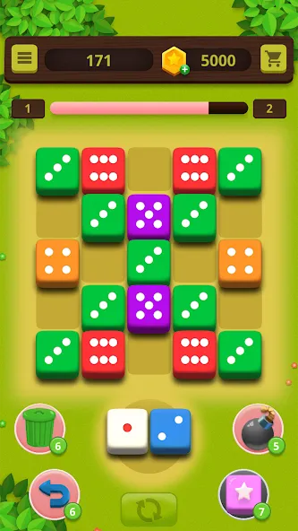 Dice Craft - Merge Puzzle — скриншот 4
