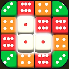 Взломанная Dice Craft - Merge Puzzle на Андроид — Много денег и без рекламы