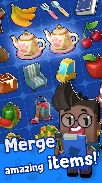 Merge Mayor - Match Puzzle — скриншот 4