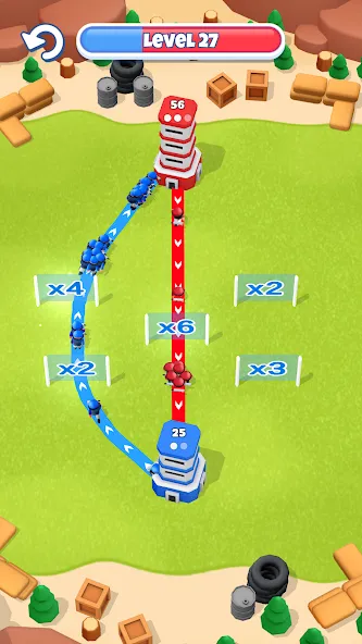 Tower War - Tactical Conquest — скриншот 2 Tower War - Tactical Conquest — скриншот 2