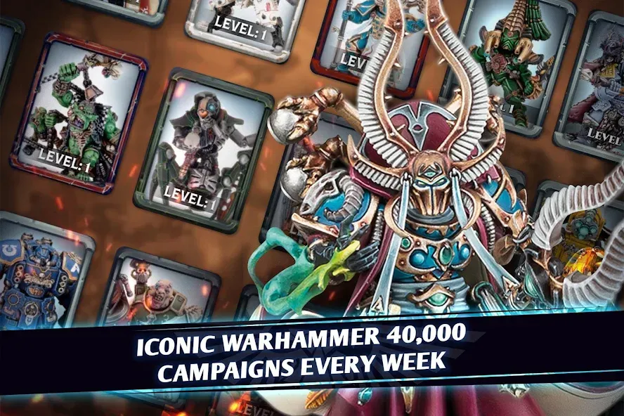 Warhammer Combat Cards - 40K — скриншот 2