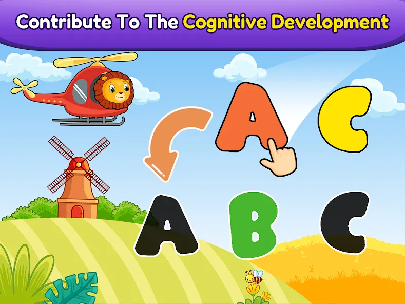 Balloon Pop Kids Learning Game — скриншот 3