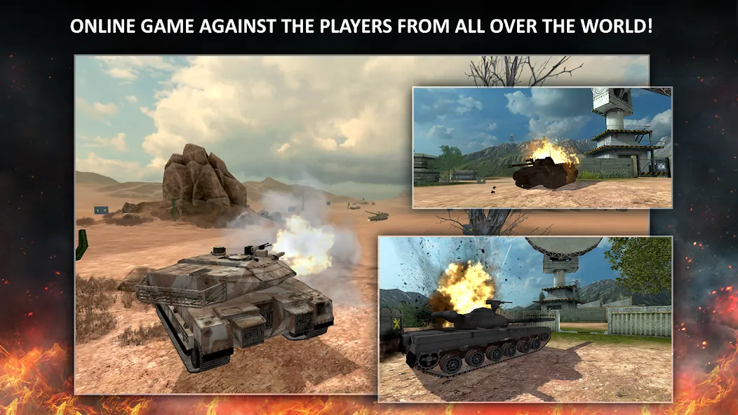 Tanktastic 3D tanks — скриншот 1 Tanktastic 3D tanks — скриншот 1