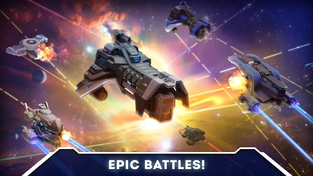 Galaxy Control: 3D strategy — скриншот 1 Galaxy Control: 3D strategy — скриншот 1