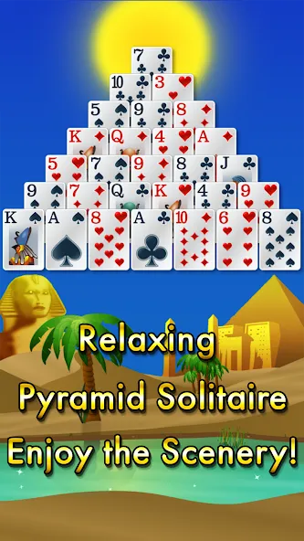 Pyramid Solitaire - Egypt — скриншот 1