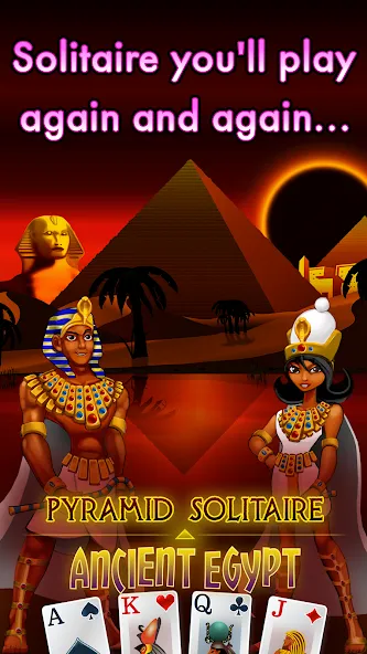 Pyramid Solitaire - Egypt — скриншот 2