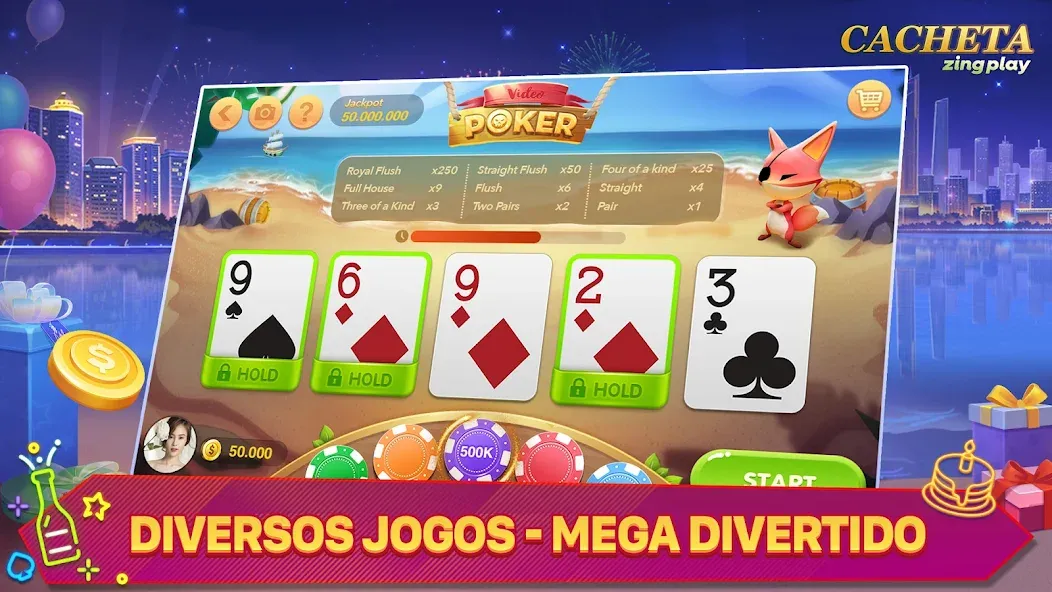 Cacheta - Pife - Jogo online — скриншот 5