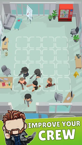 Merge Gangster Heist vs Police — скриншот 2