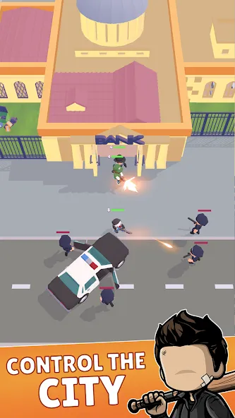 Merge Gangster Heist vs Police — скриншот 4
