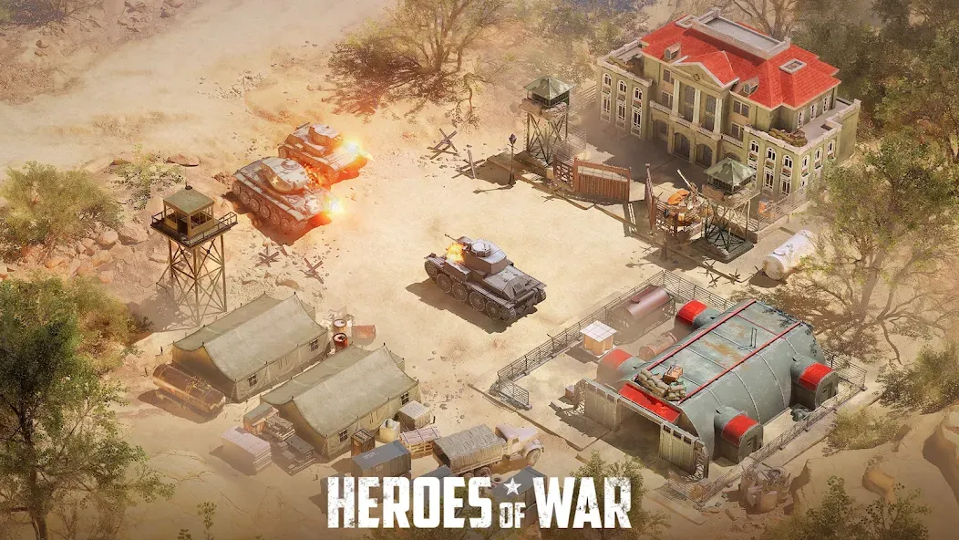 Heroes of War: Idle army game — скриншот 3