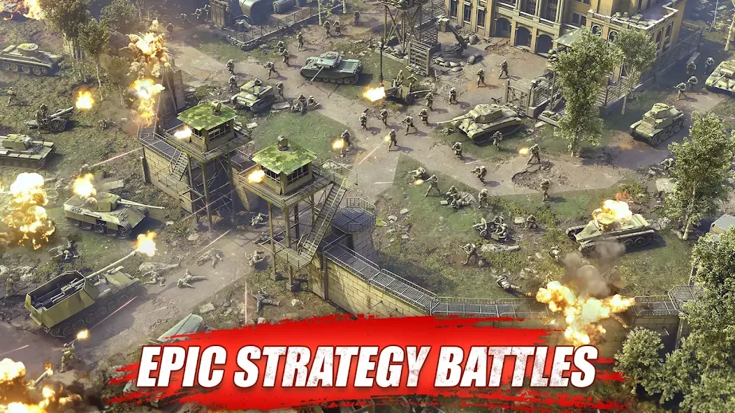 Heroes of War: Idle army game — скриншот 5