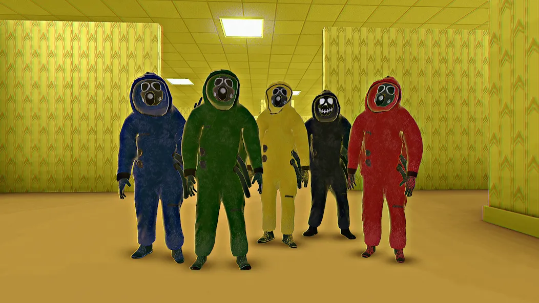 Hide in The Backrooms Nextbots — скриншот 2 Hide in The Backrooms Nextbots — скриншот 2