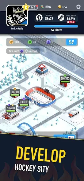 Hockey Battle 2 — скриншот 1