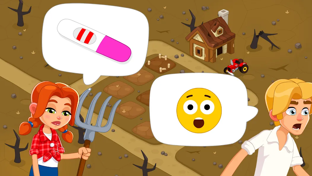 Idle Farm Game Offline Clicker — скриншот 1