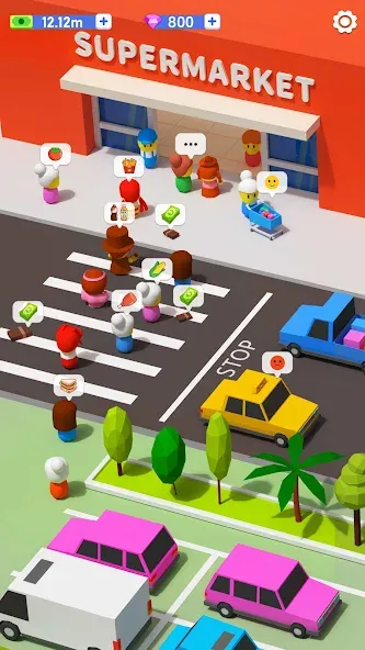 My Idle Supermarket Simulator — скриншот 2