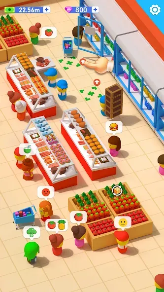 My Idle Supermarket Simulator — скриншот 4