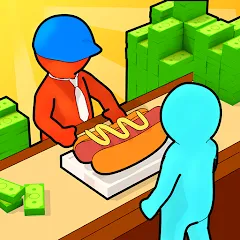 Скачать My Idle Supermarket Simulator — MOD Бесконечные деньги и золото