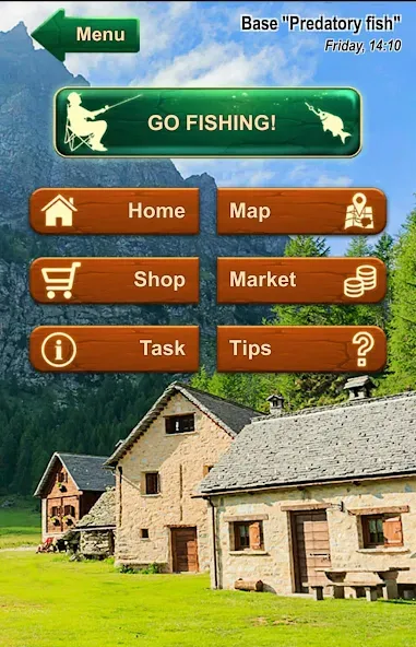 Fishing Baron - fishing game — скриншот 1 Fishing Baron - fishing game — скриншот 1